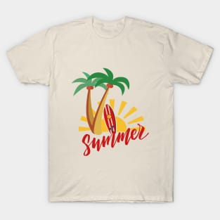 Summer and Surfing T-Shirt